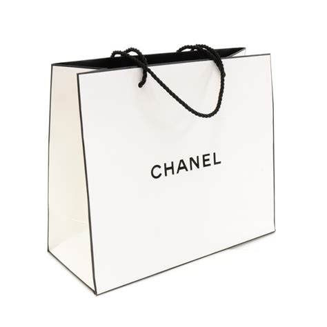 white chanel.bag|white chanel shopping bag.